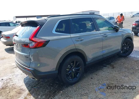 2024 Honda Cr-V Hybrid Sport из США, поврежденный, VIN 7FARS5H58RE028355